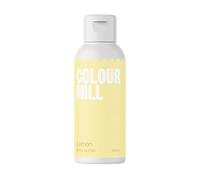 Colour Mill Food Colouring Lemon 100ml - Next Generation Oil Based Food Colouring for Baking, Decorating, Icing and Cooking Food Dye DIY Slime and Crafts - 100 ml