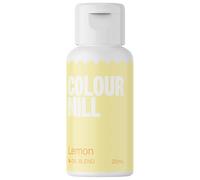 Colour Mill Oil Based Food Colouring Lemon - Next Generation Oil Based Food Colouring for Baking, Decorating, Icing and Cooking Food Dye DIY Slime and Crafts Making - 20 ml