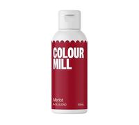 Colour Mill Oil Blend Food Colouring Merlot: Next Generation Oil Based Food Colours - 100 ml