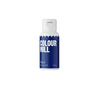 Colour Mill Oil Based Food Colouring Navy - Next Generation Oil Based Food Colouring for Baking, Decorating, Icing and Cooking Food Dye DIY Slime and Crafts Making - 20 ml