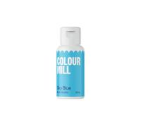 Colour Mill Oil Based Food Colouring Sky Blue - Next Generation Oil Based Food Colouring for Baking, Decorating, Icing and Cooking Food Dye DIY Slime and Crafts Making - 20 ml