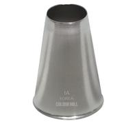 Colour Mill Stainless Steel Piping Tip 1A: Medium Round with Top Opening 13mm