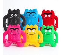 Colour Monster Plush Age 4+, Emotional resources for children, Sad blue and Happy yellow monster plush toys, Ideal for birthday or various festive room decor gifts