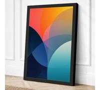 Colour Motion Abstract Canvas Wall Art Print 30x20 Inch (76 x 51 cm)