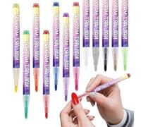 Colour Nail Toolkit - 12 Colour Gel Pen Design Set, Creative Finger Art Styling Tools, Detailed Design Improvement Options, Smooth Application with Controlled Flow Performance | Salon Ideas for