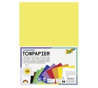 Folia Colour Paper Pad A4 - 100 Sheets - Assorted Colours (10 colours)