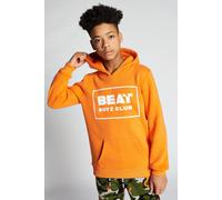 'Colour Pop' Cotton Blend Logo Hoodie Beat Boyz Club Orange 9-10 Years