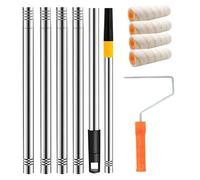 Colour Roller Extension - Colour Roller | Paint Rod | Painter's Bar with Removable Telescopic Handle | Painting Rod for Kitchen Furniture Ceilings, Crafts, Small Superfic