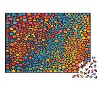 Colour Scheme11 Jigsaw Puzzles for Adults 1000 Piece Educational Game Challenge Toy Puzzles for Adults 1000pcs (75x50cm)
