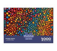 Colour Scheme11 Puzzles for Adults 1000 Pieces, Challenging Colorful Patterns Puzzles with Paper Art ,Jigsaw Puzzles for Adults 70x50cm/1000pcs