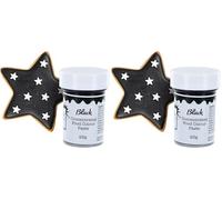 Colour Splash Concentrated Food Colouring Paste | Black | Vibrant Edible Colour For Baking, Colours Fondant, Buttercream, Cake Mix - 25g (Pack of 2)