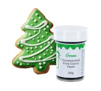 Colour Splash Concentrated Food Colouring Paste | Green | Vibrant Edible Colour For Baking, Colours Fondant, Buttercream, Cake Mix - 25g