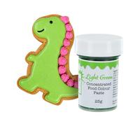 Colour Splash Concentrated Food Colouring Paste | Light Green | Vibrant Edible Colour For Baking, Colours Fondant, Buttercream, Cake Mix - 25g