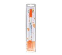 Colour Splash Edible Food Colouring Pen, Dual Tip Icing Pens, Food-Safe Paint Markers for Writing Messages & Drawing on Cakes & Cupcakes, Colourful & Easy to Use - Orange 2ml