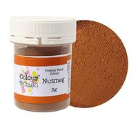 COLOUR SPLASH Food Colouring Dust, Powder Color, Edible, Matt Finish, Use on Cake Surfaces, Decorations Or Mix In Icing to Create Colourful Cakes & Bakes - Matt - Nutmeg 5g