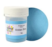 COLOUR SPLASH Food Colouring Dust, Powder Color, Natural & Edible, Matt Finish, Use on Cake Surfaces, Decorations Or Mix In Icing to Create Colourful Cakes & Bakes - Blue 5g