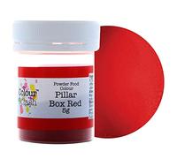COLOUR SPLASH Food Colouring Dust, Powder Color, Edible, Matt Finish, Use on Cake Surfaces, Decorations Or Mix In Icing to Create Colourful Cakes & Bakes - Red 5g