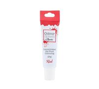 Colour Splash Food Colouring Gel | Red | Highly Concentrated Gels, Easy To Use Squeezy Tubes, Edible Ingredients, Transform Plain Cakes Into Bright, Eye-Catching Creations - Red 25g