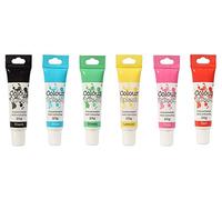 Colour Splash Gels Food Colouring Gel Primary Colours 6 Set - Loose