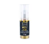 Colour Splash Luxe Glitter Spray | Gold | Non-Aerosol Paint For Cake & Baking, Sparkling Lustre Edible Decoration | 10g