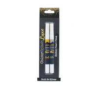 Colour Splash Luxe Pearl Pens | Gold & Silver | Vibrant Edible Colouring Felt Tip For Decorating, Baking, Writing, And Personalising Cakes