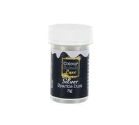 Colour Splash Luxe Silver Sparkle Dust, Food Colouring Glitter Powder For Cake Decorating & Baking, Colour Fondant, Icing, Toppers, Modelling Paste - 3g