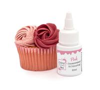 Colour Splash Oil Based Food Colour | Pink | Vibrant Edible Colour For Baking, Colours Buttercream, Cake Mix, Chocolate - 30ml