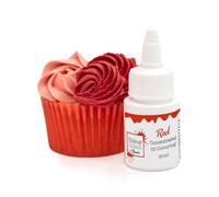 Colour Splash Oil Based Food Colour | Red | Vibrant Edible Colour For Baking, Colours Buttercream, Cake Mix, Chocolate - 30ml