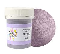 Colour Splash Pearl Food Colouring Dusts, Lustre Dust for A Pearlescent Finish to Cake Surfaces Or Decorations, Create A Rainbow Cake Kit with an Assortment of Glistening Colours - Violet (Purple) 5g