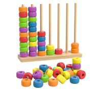 Colour Stack Challenge Game, Color Matching Stacking Puzzle Game, Fast Challenge Ring Stack Puzzle for 2 Players, Competitive Tabletop Brain Teaser for Family Games Night, Stacks Solve Set-1 set