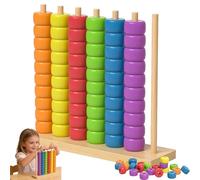 Colour Stack Challenge Game, Color Stack Game with Box, Two-player quick match strategy competition, for Family and Party Tabletop Puzzle Games (Large)