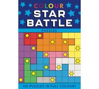 Colour Star Battle Puzzles: 120 fun star battle logic puzzles in an attractive colour book