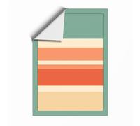 Colour Strata Minimalist Unframed Wall Art Print A3 (42×29.7cm), Wall Decor for Living Room, Bedroom, Office & Home, Art Gift