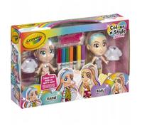 Colour & Style Rainbow Twins Crayola Toy High Quality