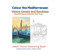 Colour The Mediterranean: Venetian Canals and Gondolas