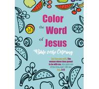 Colour the word of Jesus: Bible Verse Colouring Book (Cozy Colouring)