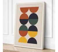 Colour Theory Cycles Canvas Wall Art Print 18x12 Inch