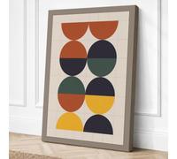 Colour Theory Cycles Canvas Wall Art Print 18x12 Inch (46 x 30 cm)