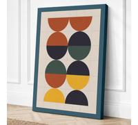 Colour Theory Cycles Canvas Wall Art Print 36x24 Inch (91 x 61 cm)