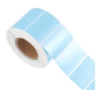 Colour Thermal Label Roll 50x30mm Self Adhesive Barcode Stickers | Paper Stock, Rounded Corners, Handwrite or Print, for Bottles, Shipping Boxes, Crafts and Classroom Projects