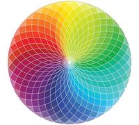 Colour Wheel 1000 Piece Round Jigsaw Puzzle