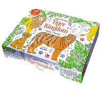 Colour Your Own Tiger Kingdom Book + Puzzle