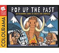 COLOURAMA: Pop Up The Past: 3D Colouring Cards to Create and Complete: 1