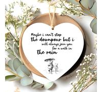 Colourbat Maybe I can't stop the Downpour Gift | Gift for Her | Tough Time | Friendship | Sending Love