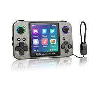 Colourbing L8 Pocket Retro Handheld Games Console with MP3/MP4 Player Function - Support 6000+ Classic Games with 64G TF Card,10 Emulators,3.5" IPS Screen- Birthday Gifts for Teens ,Man,Couple - Black