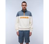 Napapijri - B-Saturnia Half Zip - Jumper size M, white