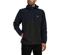 Colourblock Zip Through Jacket Dark Navy/Jet Black S