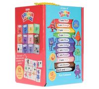 Colourblocks 12 Mini Books Box Set - I Am Red, Blue, Yellow & More Early Learning Colours Collection