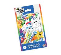 Colourblocks Sticker Activity Set, 40+ Pieces with Felt Tips, ages 3+
