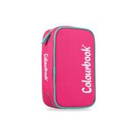 Colourbook - Joy School 1 Zip Pencil Case, Joy Fuchsia, modern